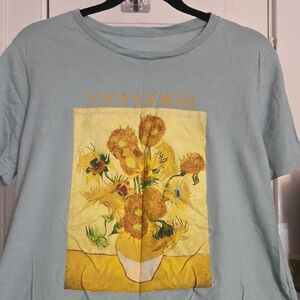 Van Gogh Sunflower Graphic T-Shirt